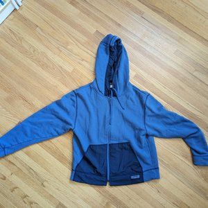 Reebok Blue Zip Up Hoodie